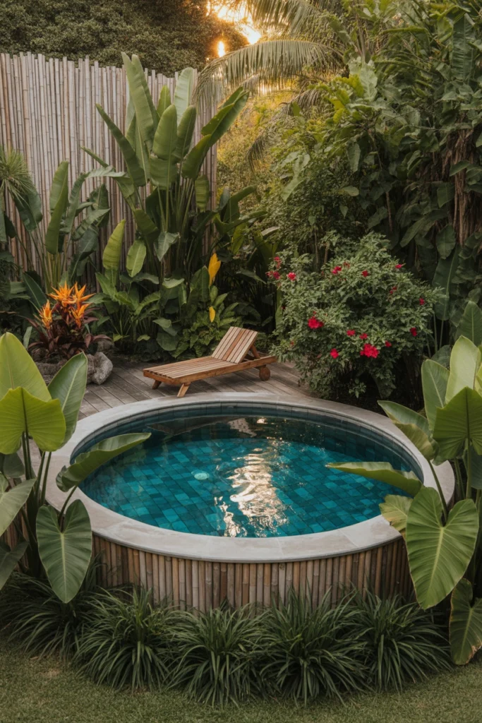 above ground pool landscaping ideas