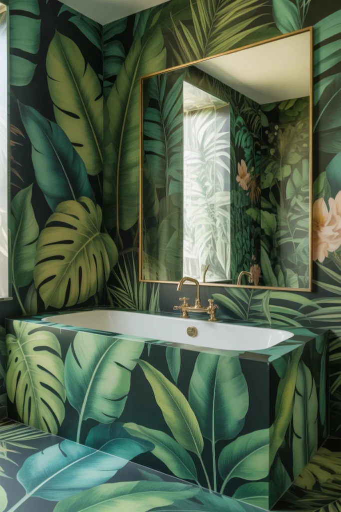 tropical bathroom ideas