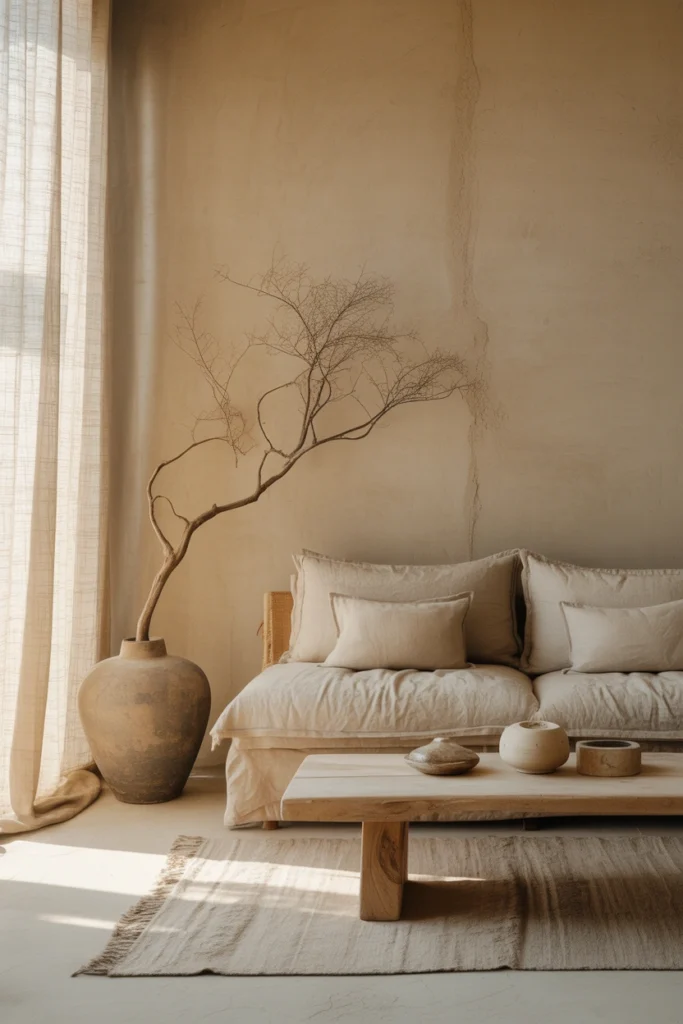 Japandi living room ideas
