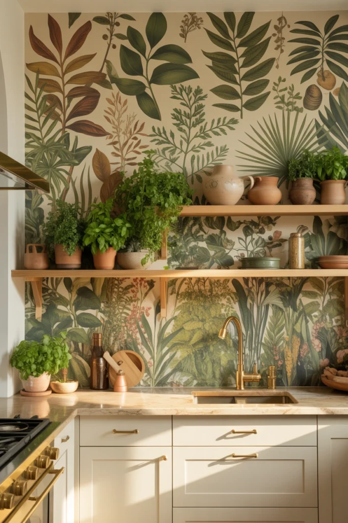 kitchen wallpaper ideas