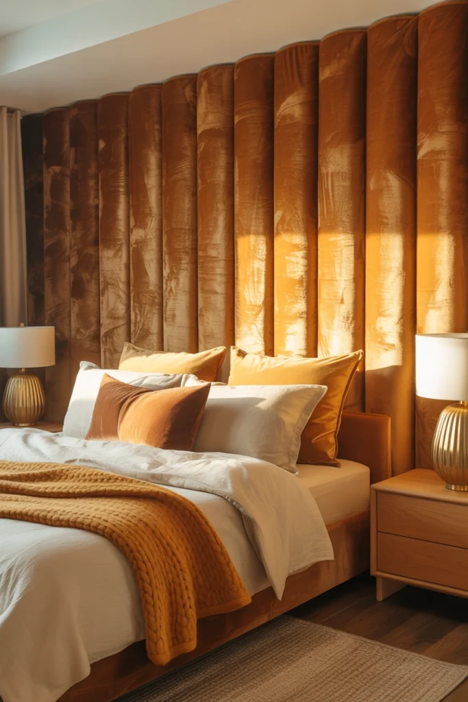 modern velvet headboards