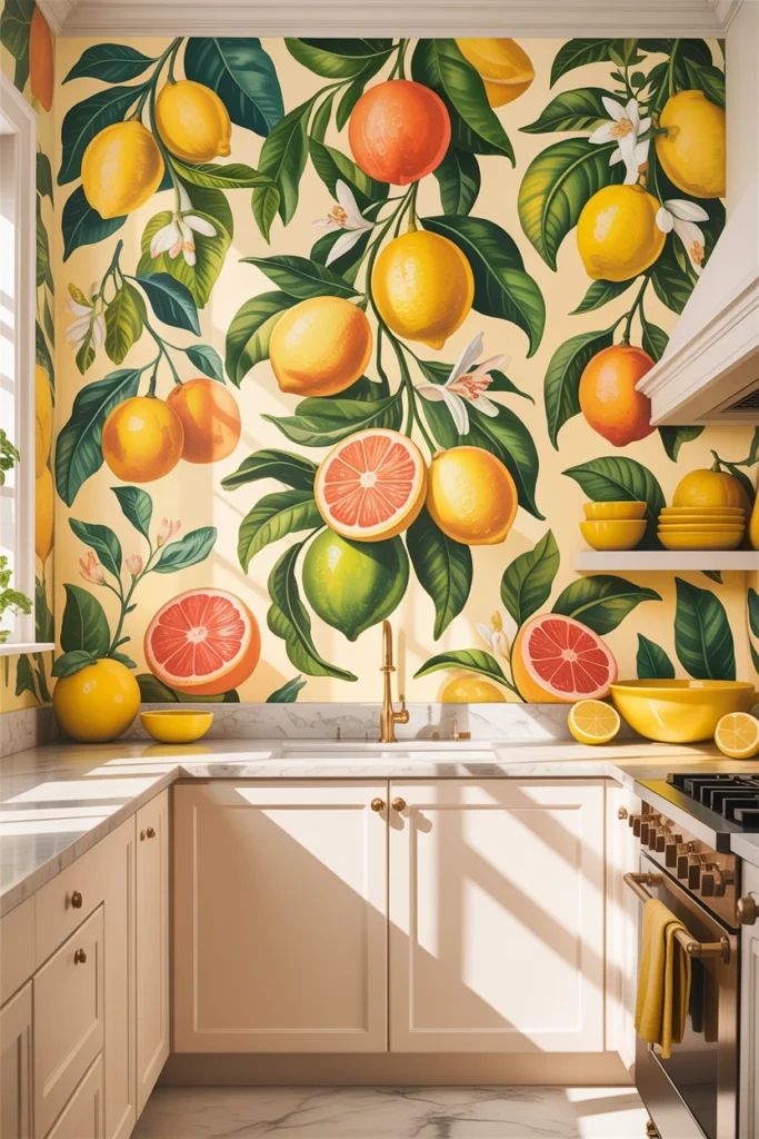 kitchen wallpaper ideas