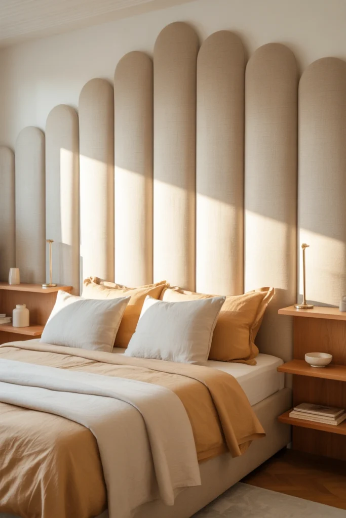 scalloped bed headboards