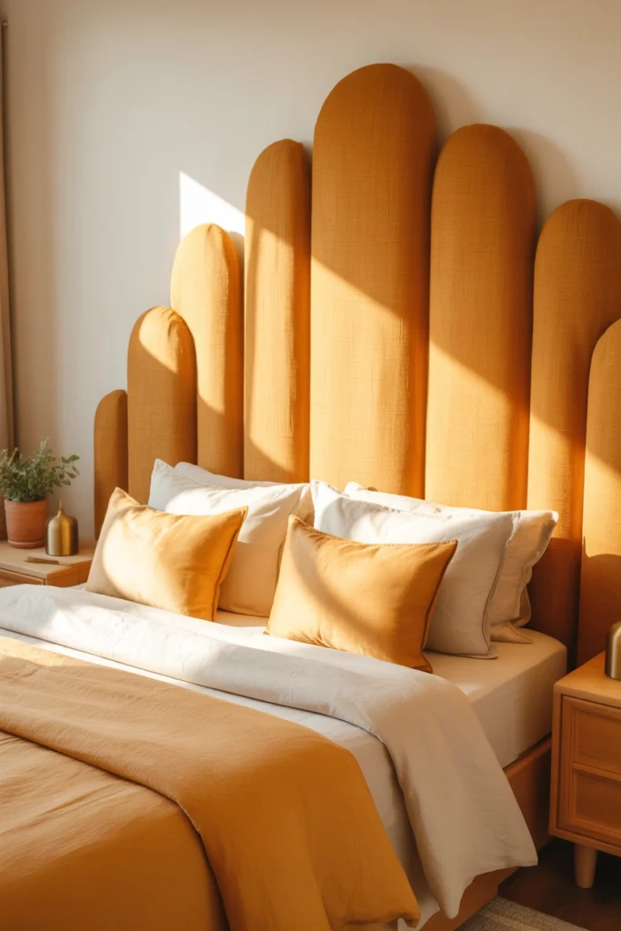 scalloped bed headboards