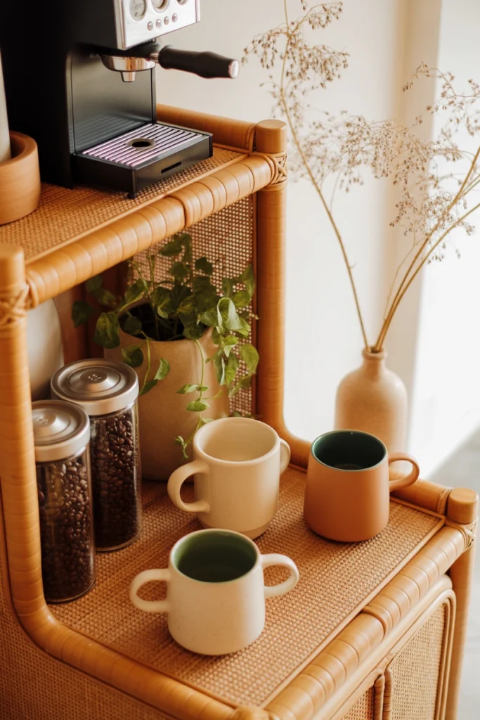 coffee station ideas for small spaces