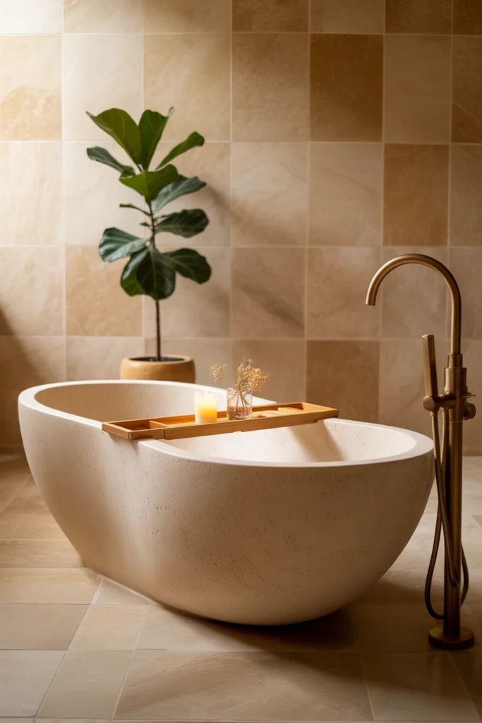 modern spa bathroom ideas