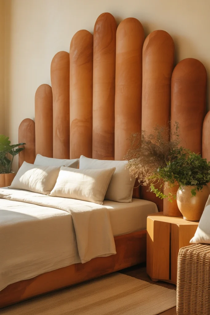 scalloped bed headboards