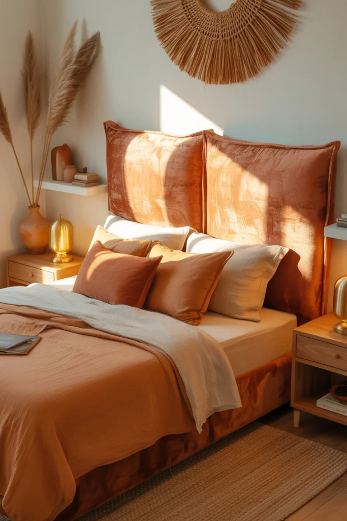 modern velvet headboards