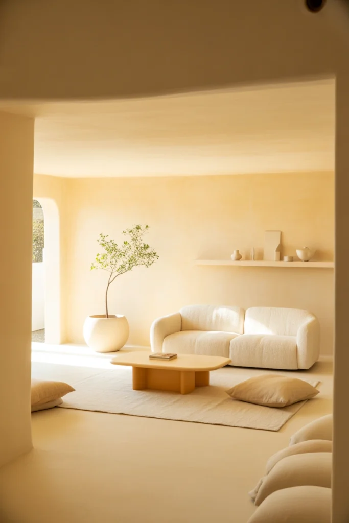 Japandi living room ideas
