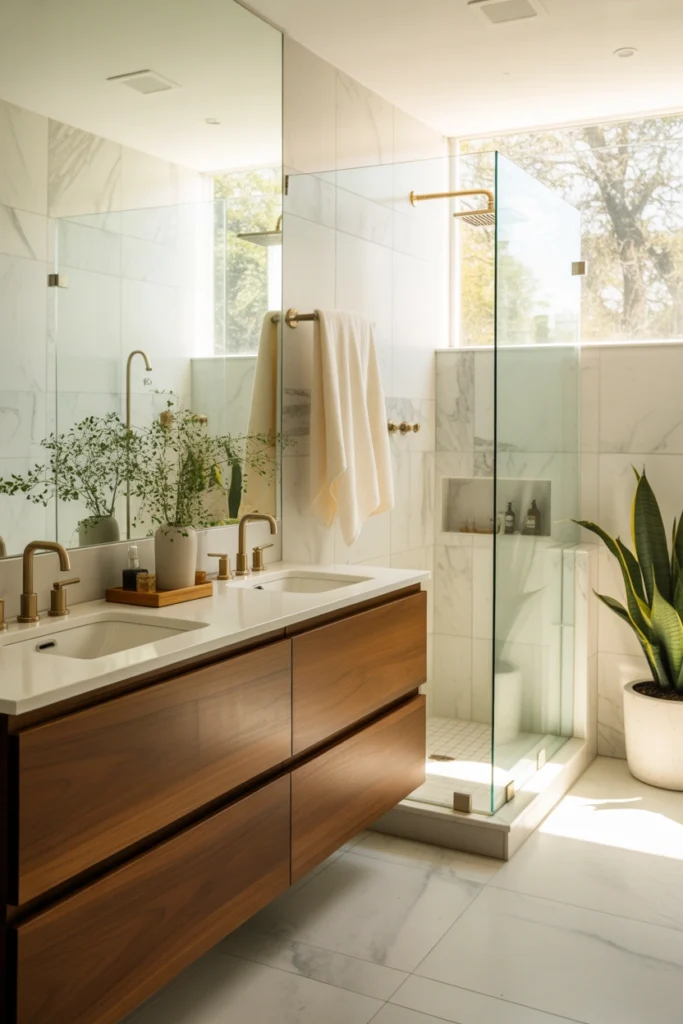 modern spa bathroom ideas