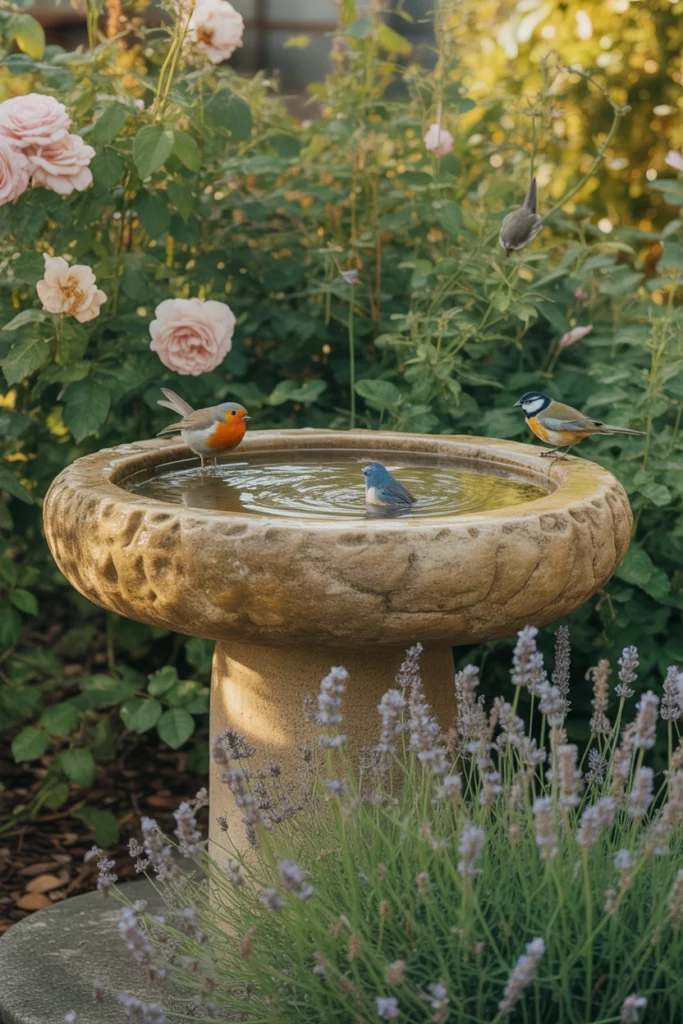 bird bath bowl