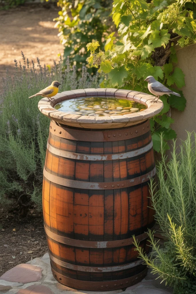 DIY bird bath ideas